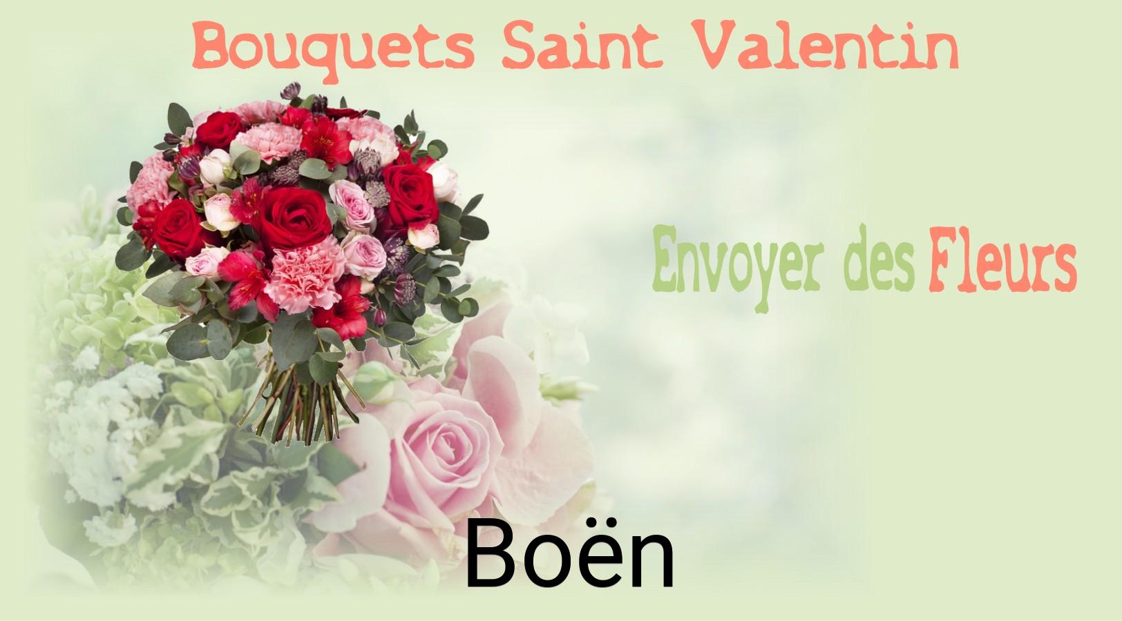 Roses de Saint-Valentin livrées à Boën